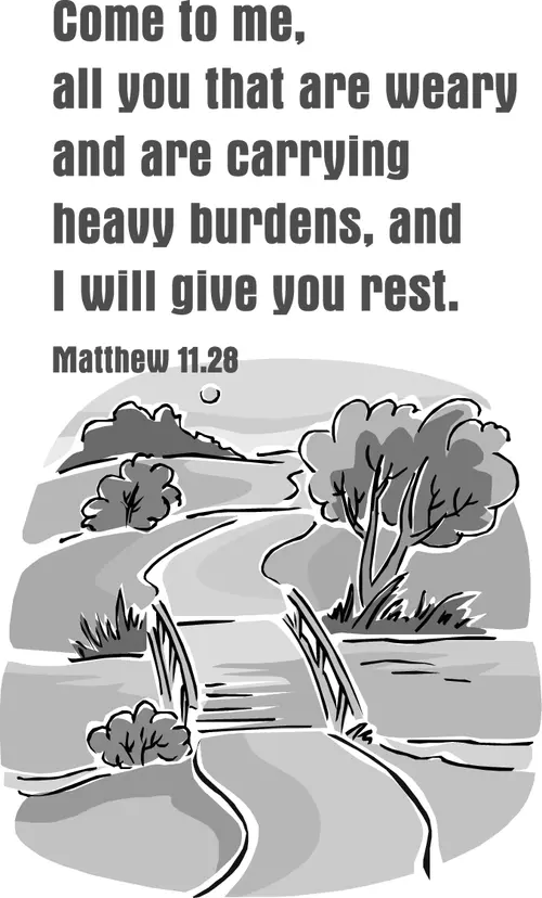 Year A After Pentecost Proper 9 (grayscale)