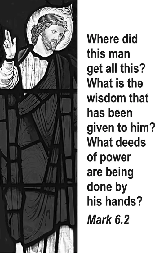 Year B After Pentecost Proper 9 (grayscale)