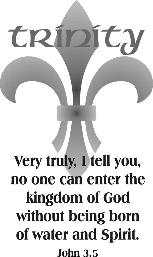 Year B After Pentecost Trinity Sunday (grayscale)