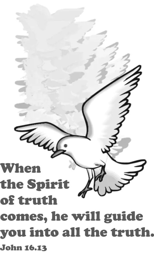 Year C After Pentecost Trinity Sunday (grayscale)