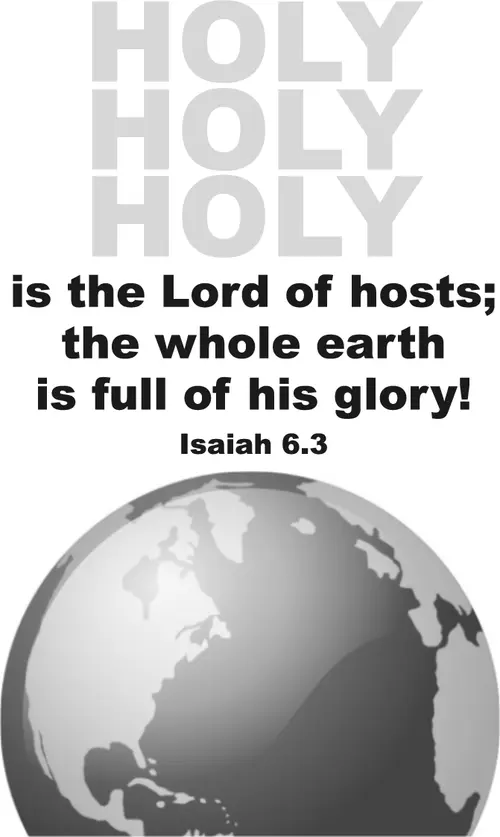 Year B After Pentecost Trinity Sunday (grayscale)