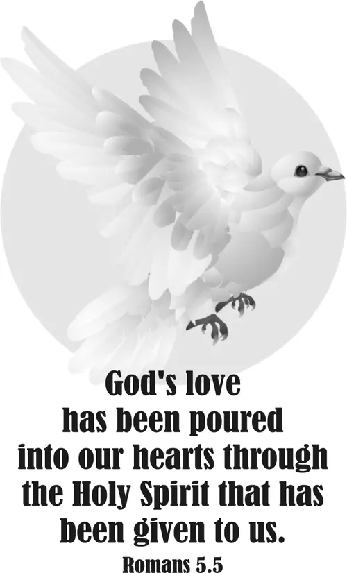 Year C After Pentecost Trinity Sunday (grayscale)