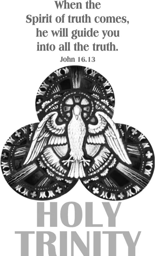 Year C After Pentecost Trinity Sunday (grayscale)