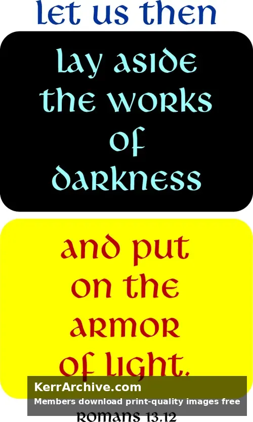 Year A Advent First Sunday — Romans 13:12