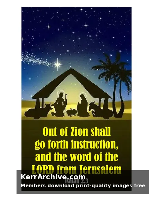 Year A Advent First Sunday — Isaiah 2:3