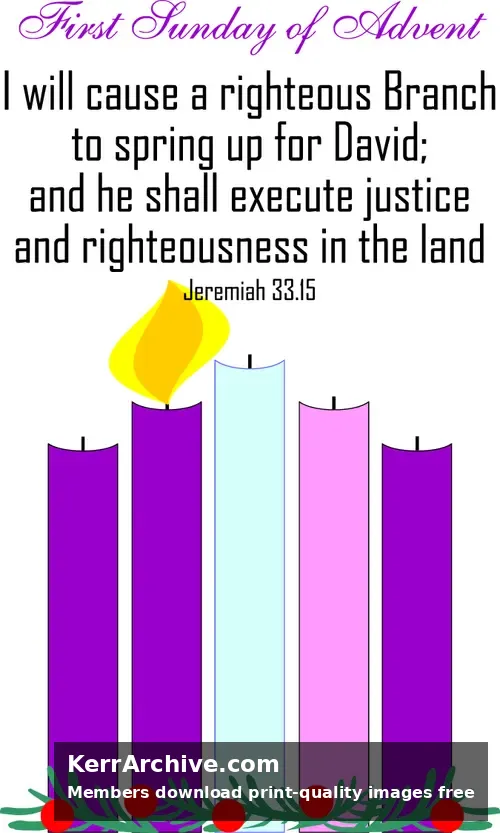 Year C Advent First Sunday — Jeremiah 33:15