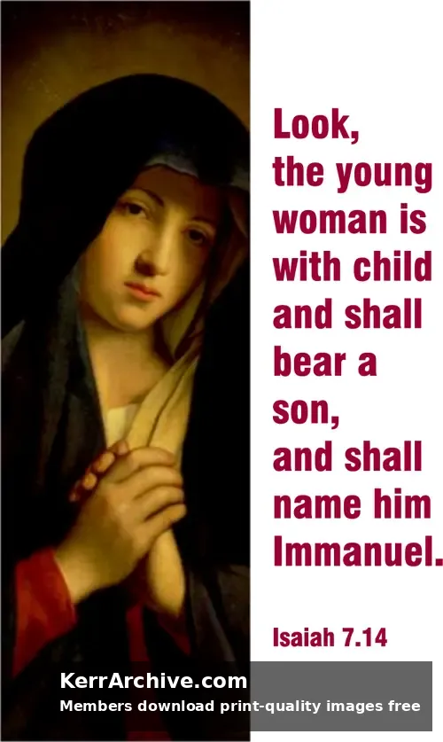 Year A Advent Fourth Sunday