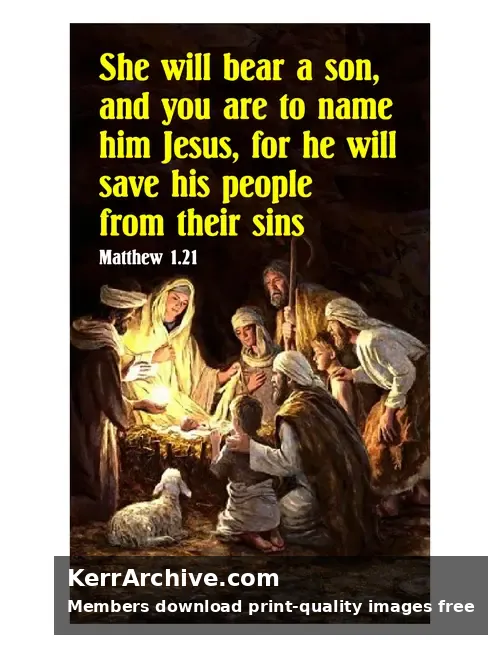 Year A Advent Four Sunday — Matthew 1:21
