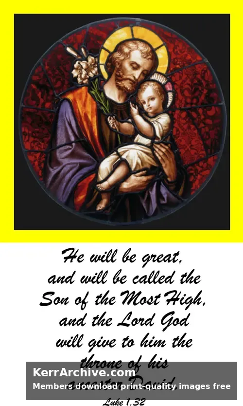 Year B Advent Four Sunday — Luke 1:32