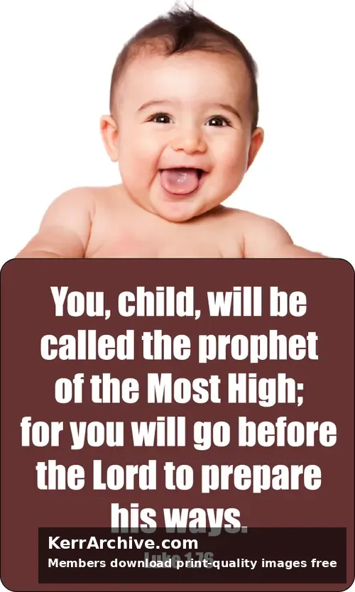 Advent Second Sunday — Luke 1:76