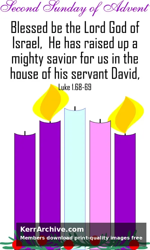 Year C Advent Second Sunday — Luke 1:68, 69