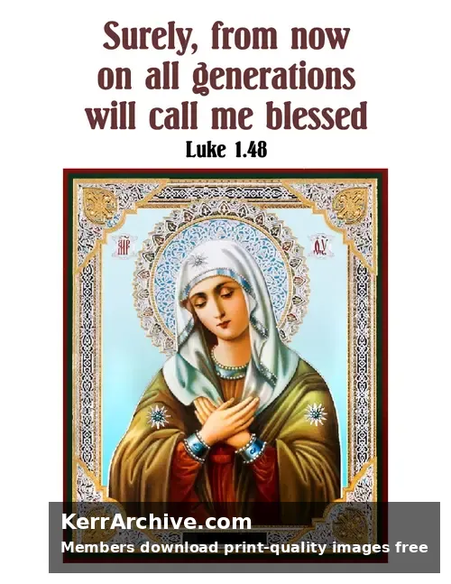 Advent Sunday — Luke 1:48