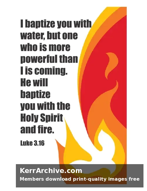 Year C Advent Three Sunday — Luke 3:16