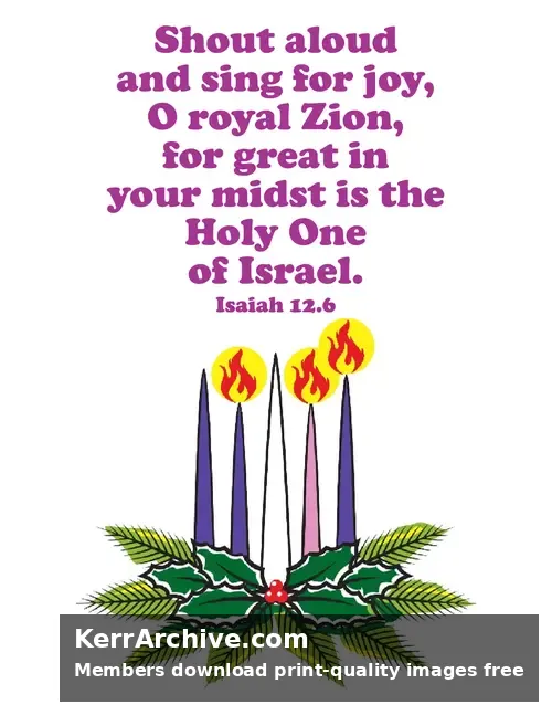 Year C Advent Three Sunday — Isaiah 12:6