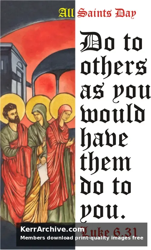 Year C After Pentecost All Saints Day