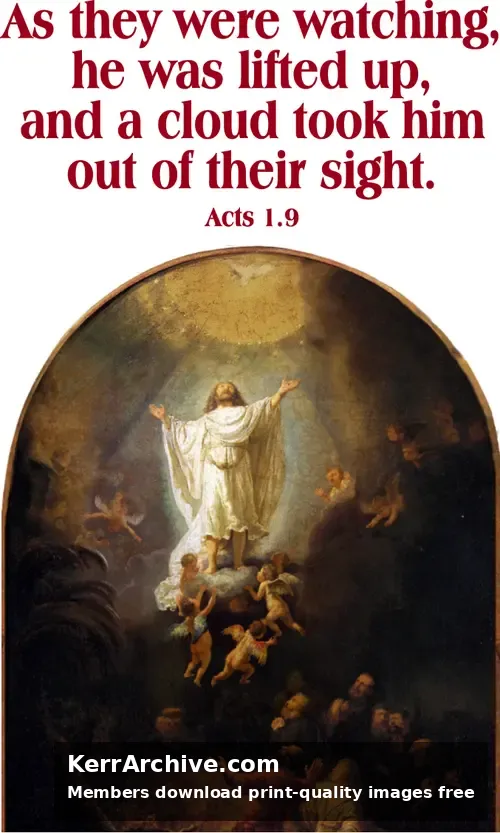 Ascension Sunday — Acts 1:9