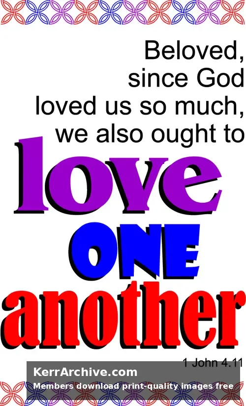 Year B Easter Sunday — 1 John 4:11