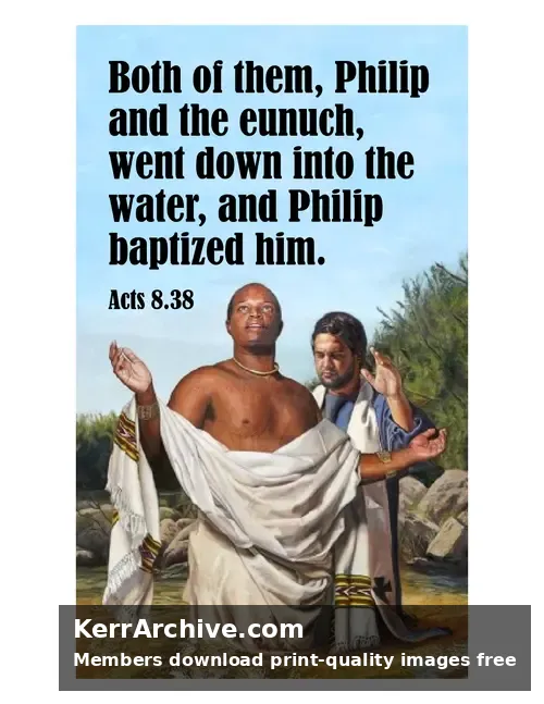 Year B Easter Sunday — Acts 8:38