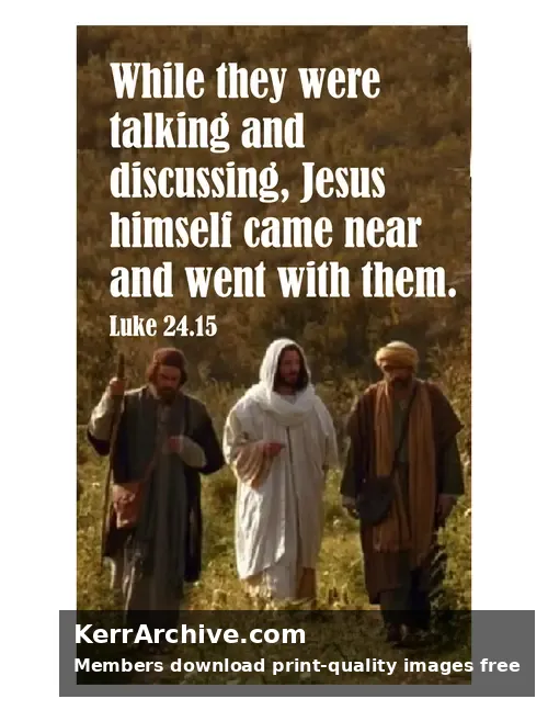 Year A Easter Sunday — Luke 24:15