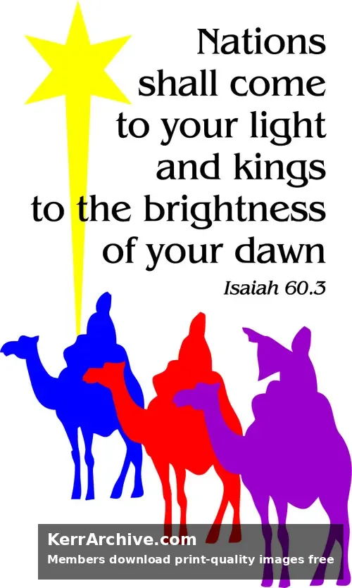 Year C Epiphany Sunday — Isaiah 60:3