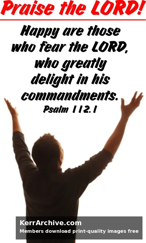 Year A Epiphany Sunday — Psalms 112:1