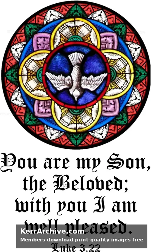 Year C Epiphany First Sunday — Luke 3:22