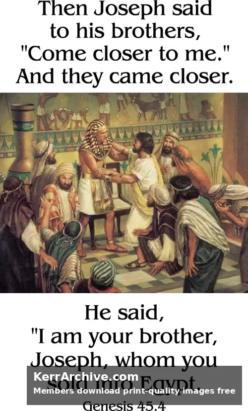Year C Epiphany Seven Sunday — Genesis 45:4