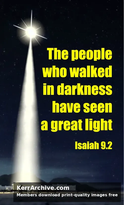 Year A Epiphany Sunday — Isaiah 9:2
