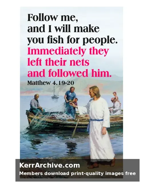 Year A Epiphany Sunday — Matthew 4:19-20