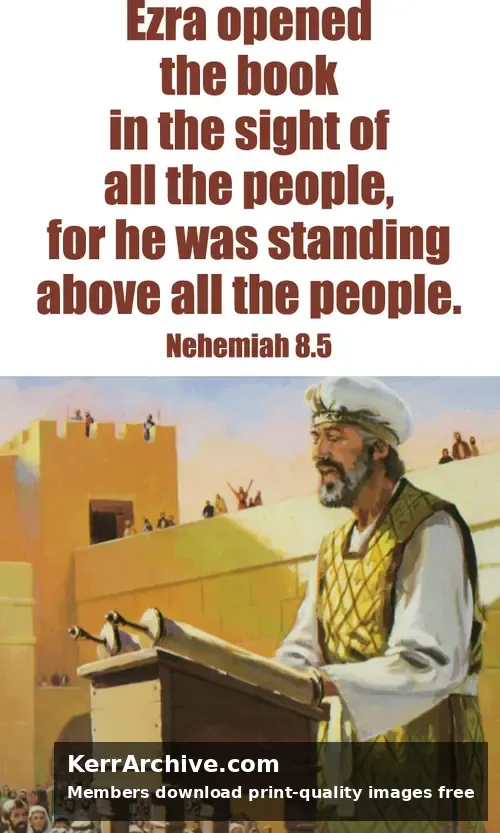 Year C Epiphany Sunday — Nehemiah 8:5