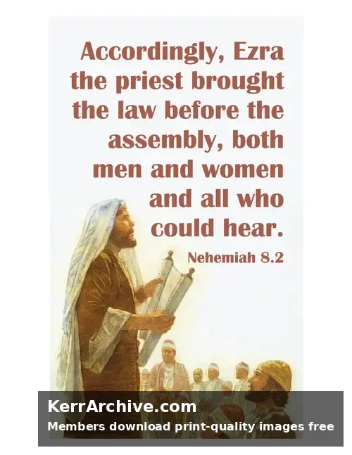 Year C Epiphany Sunday — Nehemiah 8:2