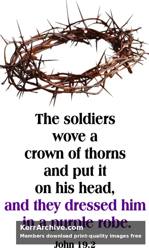 Good Friday — John 19:2
