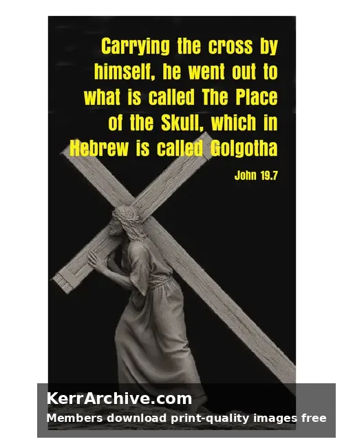 Good Friday — John 19:7