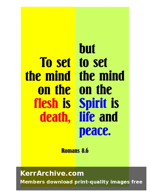 Year A Lent Sunday — Romans 8:6