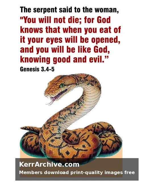Year A Lent First Sunday — Genesis 3:4-5