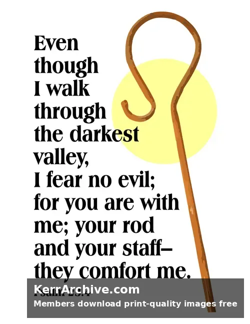 Year A Lent Four Sunday — Psalms 23:4