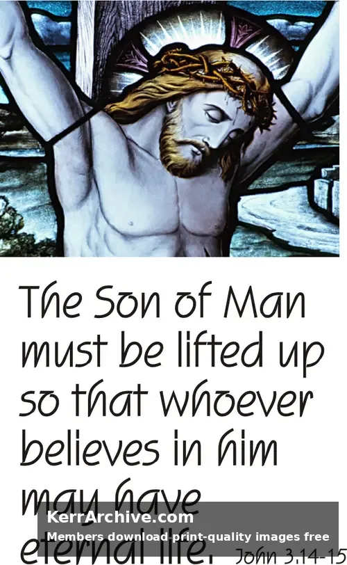 Year B Lent Fourth Sunday