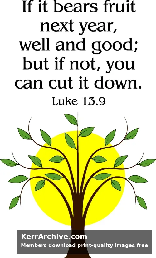 Year C Lent Sunday — Luke 13:9