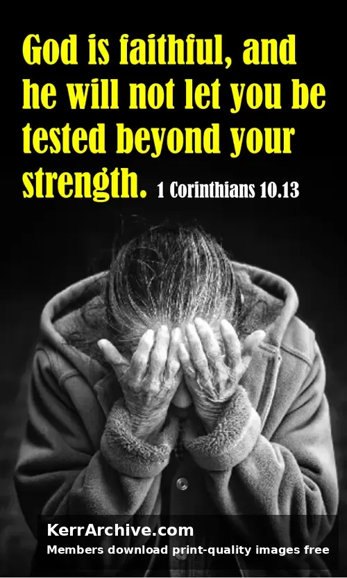 Year C Lent Sunday — 1 Corinthians 10:13