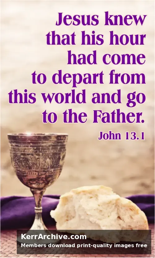 Year B Holy Week Maundy Thursday