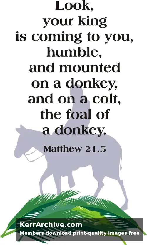 Year A Lent Palm/Passion Sunday