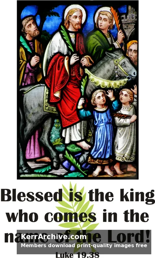 Year C Lent Palm/Passion Sunday