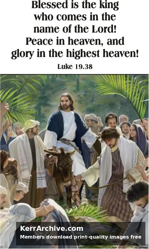Year C Lent Palm/Passion Sunday