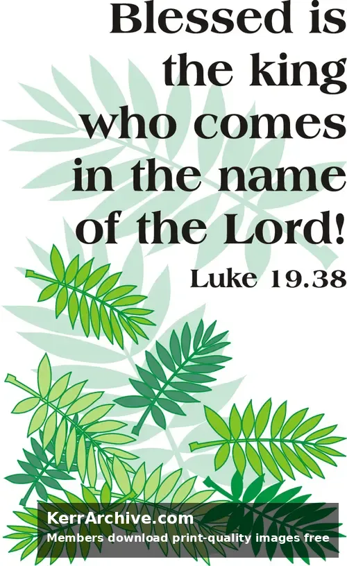 Year C Lent Palm/Passion Sunday