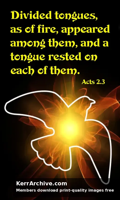 Pentecost — Acts 2:3