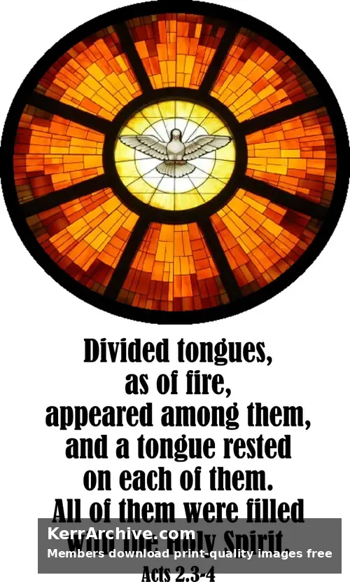 Pentecost — Acts 2:3-4