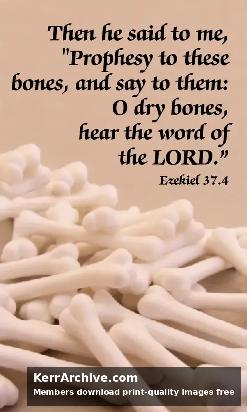 Pentecost — Ezekiel 37:4
