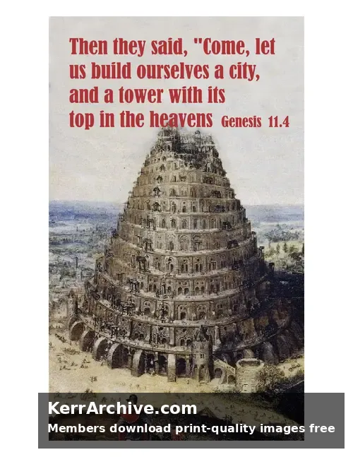 Pentecost — Genesis 11:4