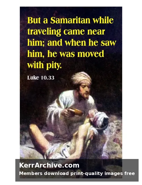 Year C After Pentecost Proper 10 — Luke 10:33