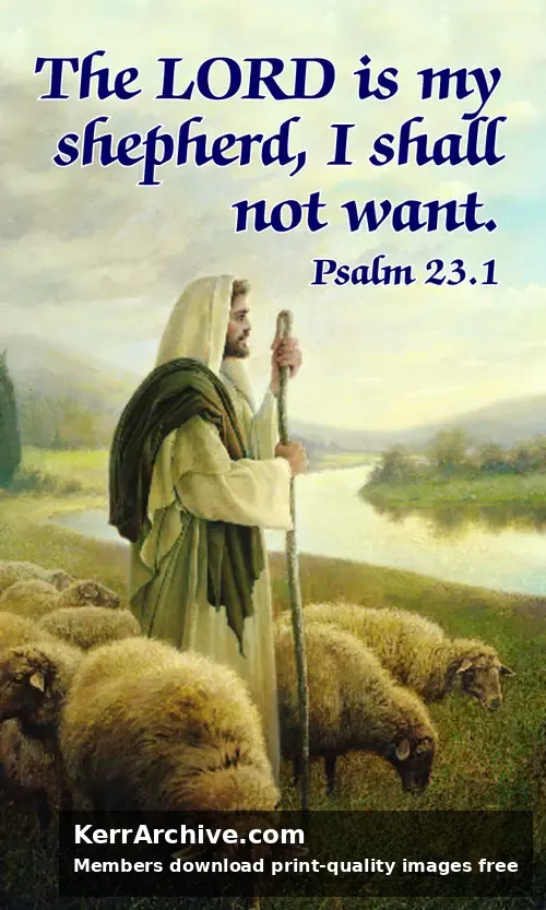 Year B After Pentecost Proper 11 — Psalms 23:1